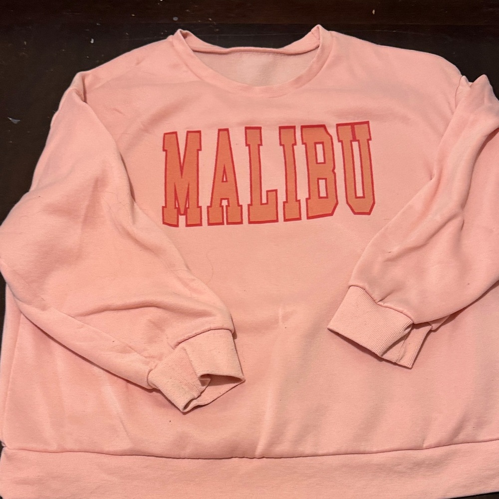 Pink Malibu Sweatshirt